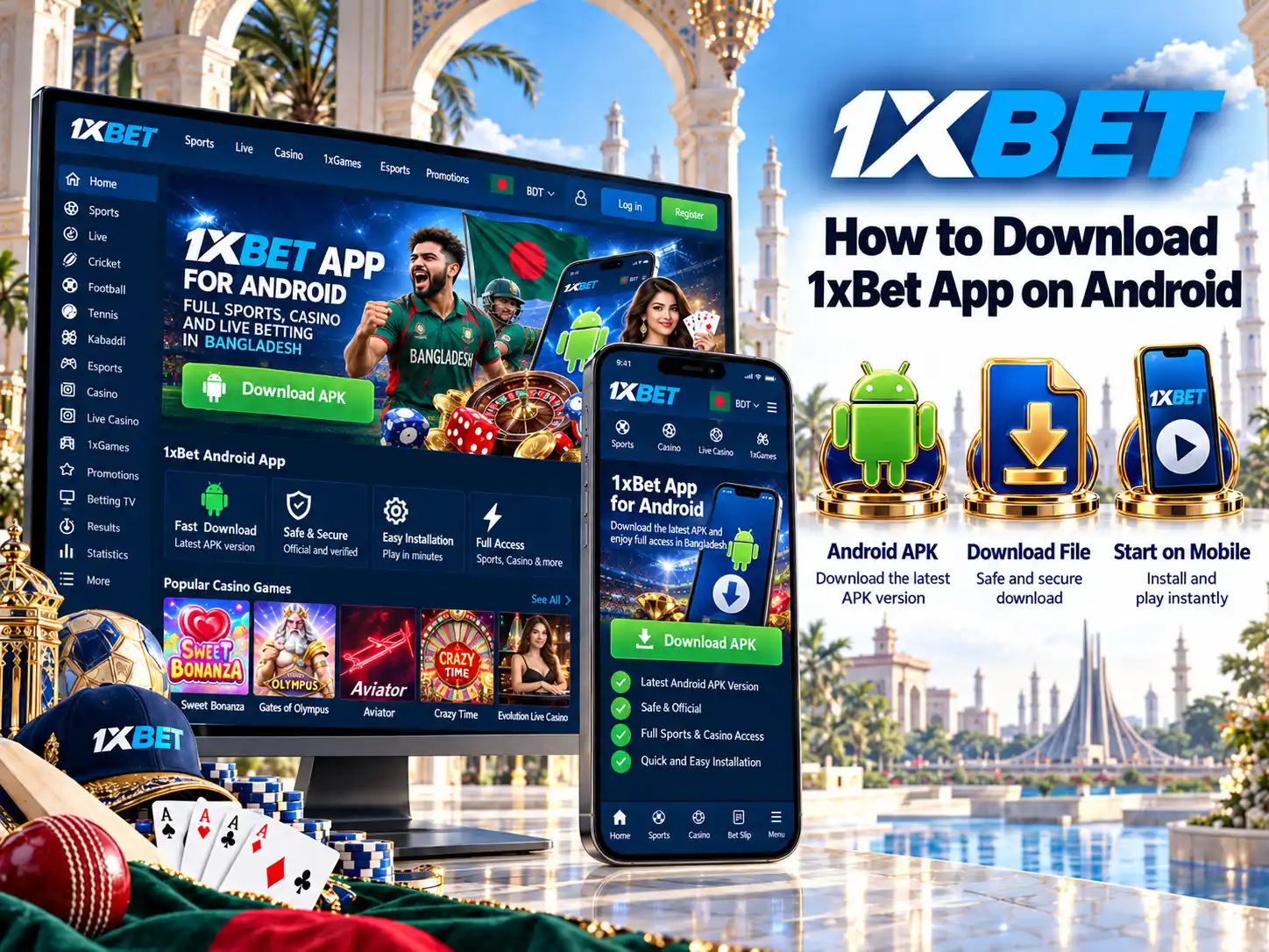 How to Download 1xBet App on Android